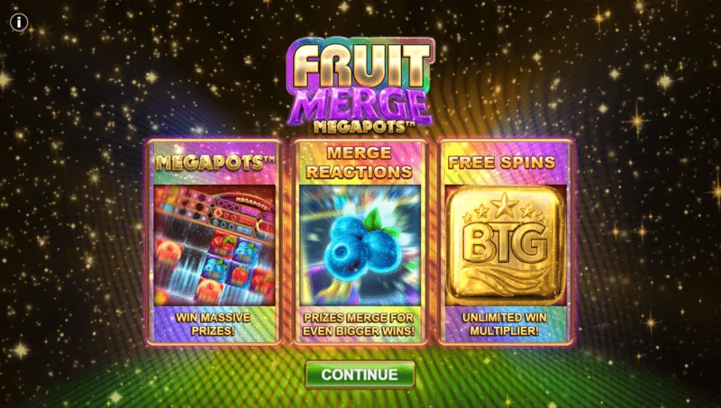 Fruit Merge Megapots - gra bonusowa z Megapot Coin